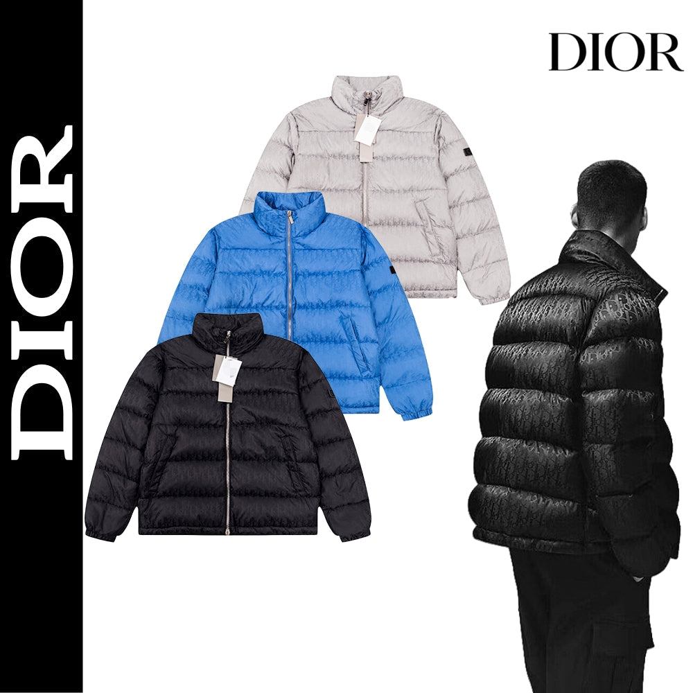 【ディオール】寒い冬に最適◆女性と男性☆立ち襟長袖 ダウン ジャケット3カラー