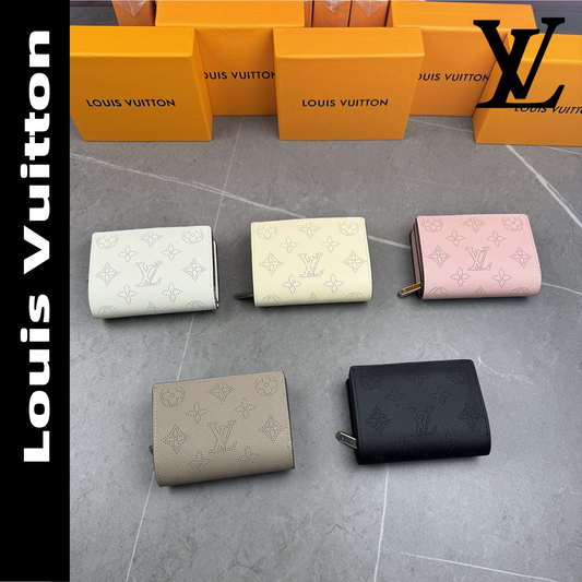 【ルイ・ヴィトン】大人気Cléaシリーズ 短財布 柔らかな牛革