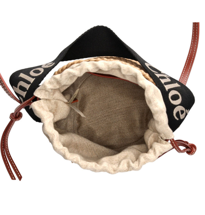 【クロエ】春と夏定番人気♪“WOODY”スモールバスケット