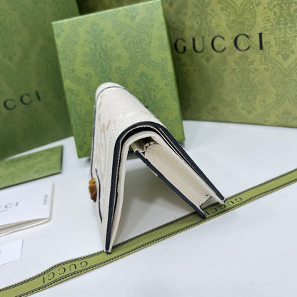 【グッチ】 シンプル＆エレガント 超薄短財布 限定販売