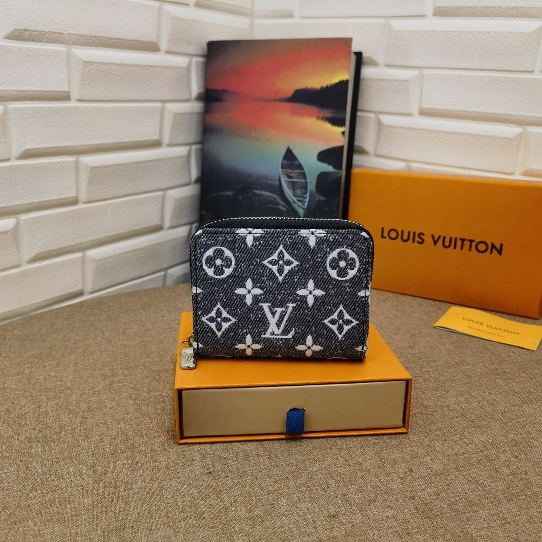 【ルイヴィトン】3タイプから選べる ジャカードデニム財布 在庫残りわずか