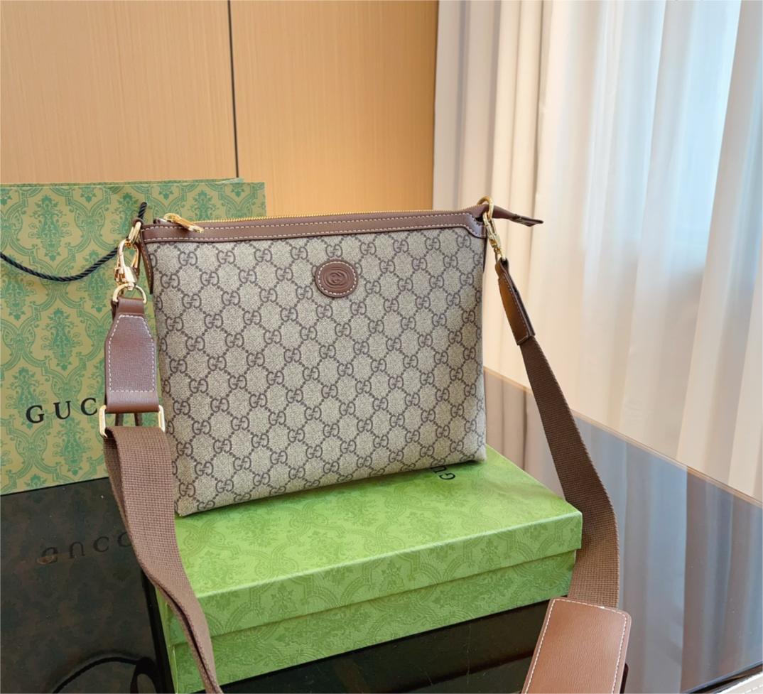 【グッチ】【人気商品】オフィディアシリーズ GG クロスボディバッグ