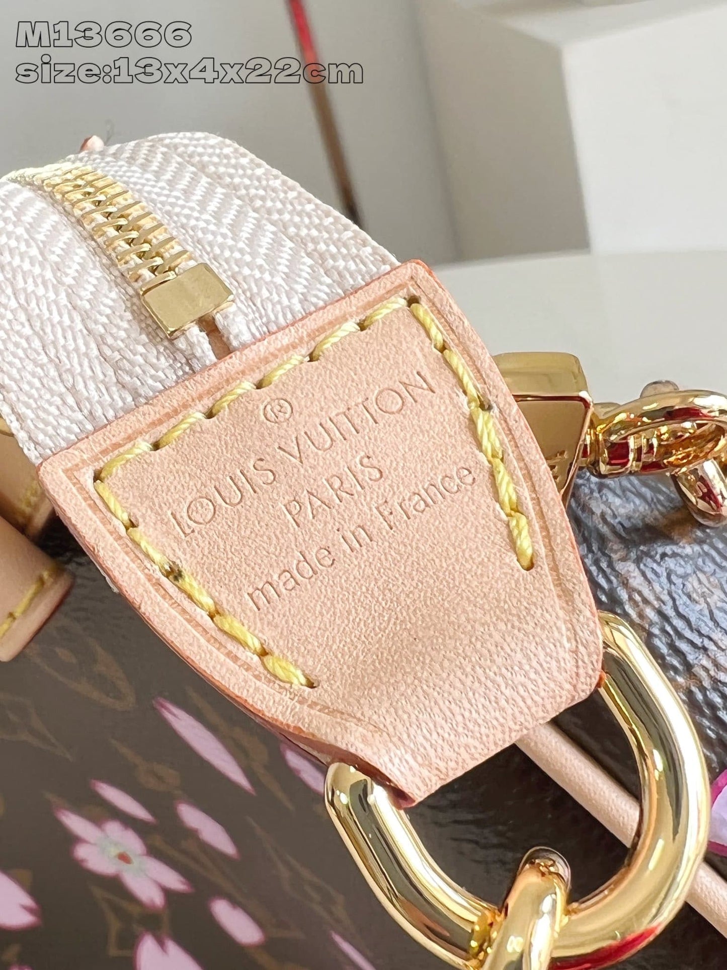 【ルイヴィトン】村上隆コラボ◆キュートな桜  ショルダーバッグM13666