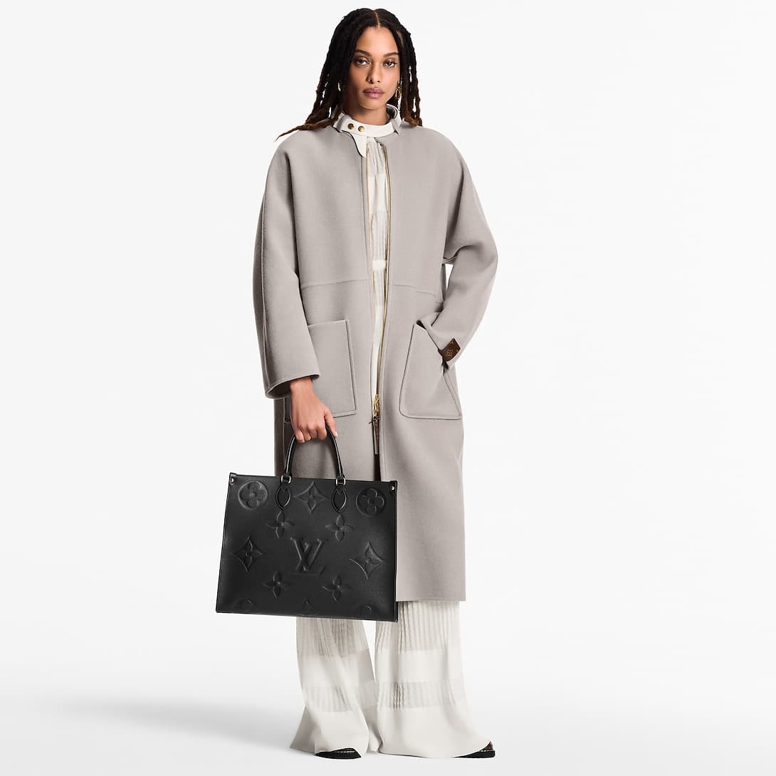 【ルイヴィトン】人気★大容量オンザゴー GM トートバッグ黒M44925