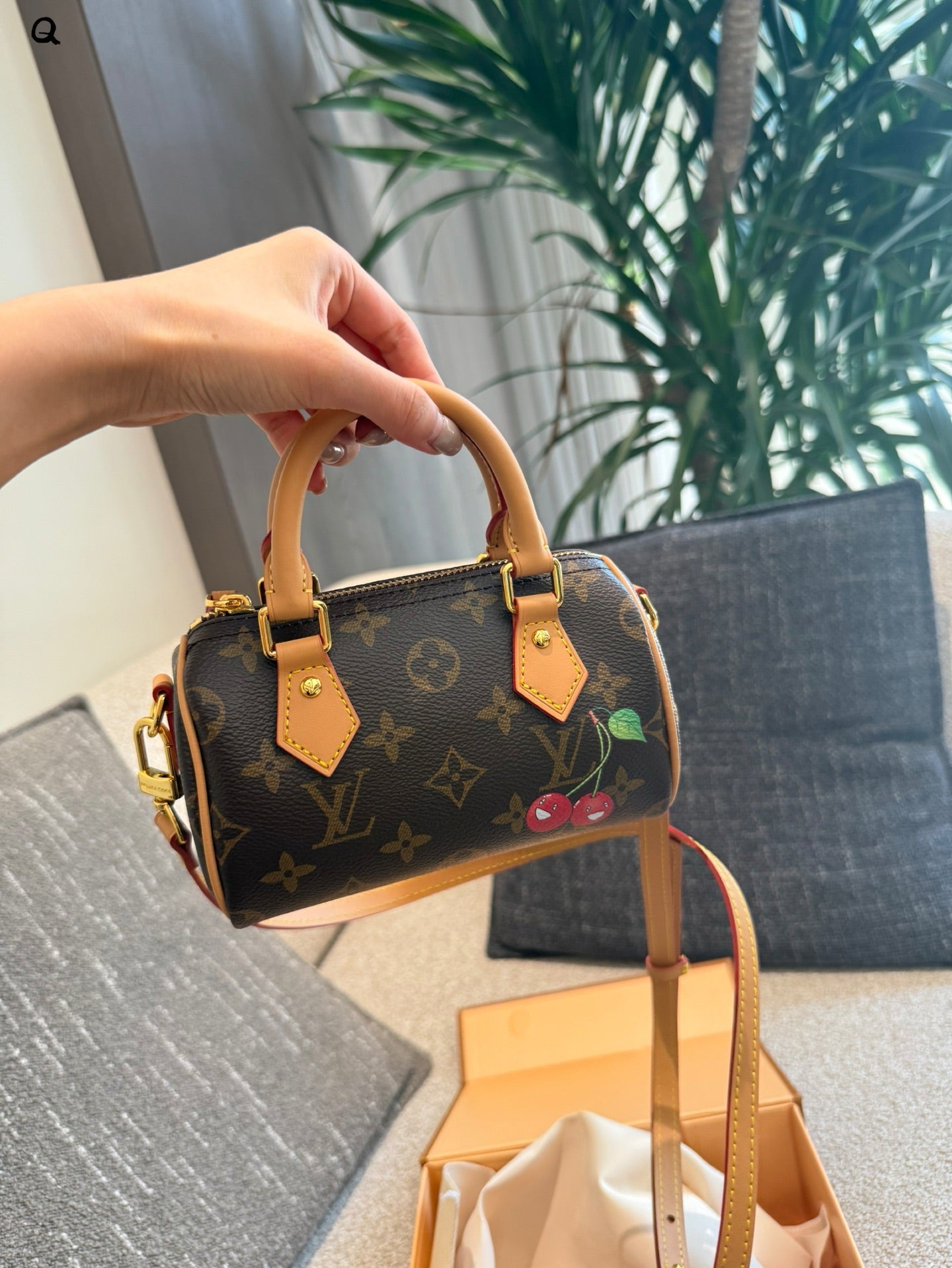 【ルイヴィトン】★Nano Speedy 16ショルダーバッグ