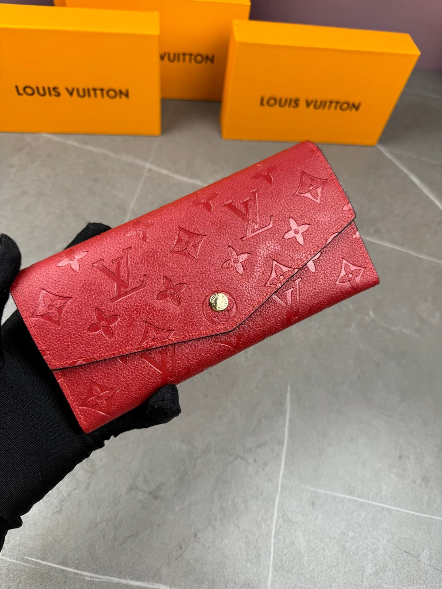 【ルイヴィトン】ダイヤモンド柄長財布 内部工夫 4カラー 在庫わずか