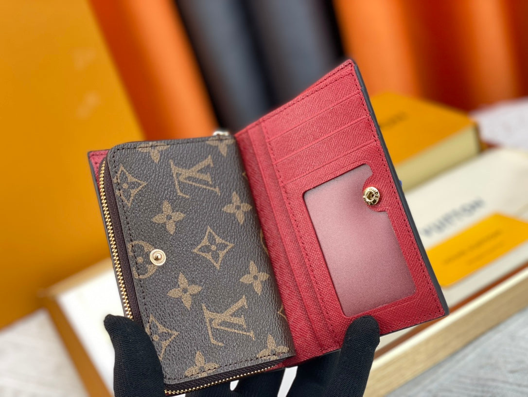 【ルイヴィトン】大人気 M60235エンボス加工多機能ミニ財布 収納力抜群 超実用的