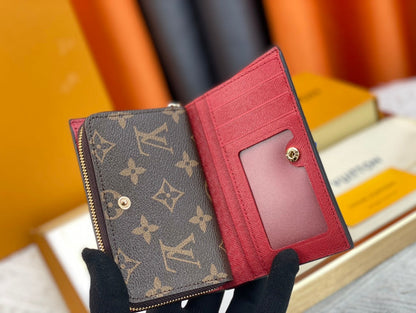 【ルイヴィトン】大人気 M60235エンボス加工多機能ミニ財布 収納力抜群 超実用的
